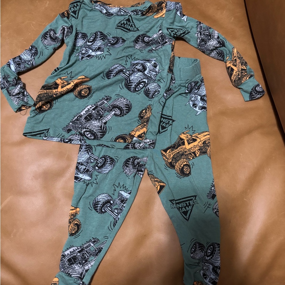 Monster Jam PJ's 18 months